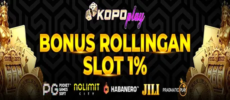 BONUS ROLLINGAN SLOT MINGGUAN